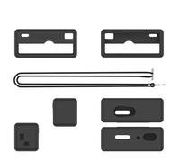 Custodia protettiva in silicone per fotocamera digitale Kodak Charmera, antiurto, con cordino per mini fotocamera, custodia resistente alle cadute per accessori per fotocamera, Nero , Unisex