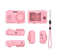 Custodia protettiva in silicone per fotocamera KODAK PIXPRO FZ45, antipolvere e resistente agli urti, colore: rosa