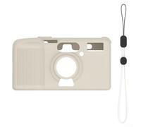 Custodia protettiva in silicone per fotocamera KODAK Snapic A1 con flessibilità bilanciata e proprietà di difesa ambientale (bianco sporco)