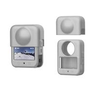 Custodia protettiva in silicone per fotocamera OSMO 360, copriobiettivo in silicone per fotocamera panoramica OSMO 360 (grigio)