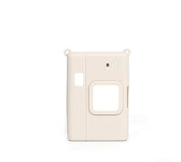 Custodia protettiva in silicone per Fujifilm per mini LiPlay+, copertura in gomma con presa migliorata, resistente ai graffi, tinta unita, 9,7 x 3,2 x 13 cm (beige dorato)