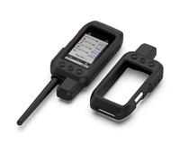 Custodia protettiva in silicone per Garmin Alpha 300i 200i, copertura paraurti in silicone morbido, impermeabile, accessorio protettivo (nero)
