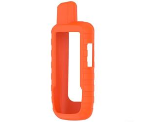 Custodia protettiva in silicone per Garmin GPSMAP 66i 67i, custodia impermeabile con resistenza ai graffi e assorbimento degli urti per un uso esterno affidabile (arancione)
