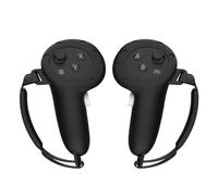 Custodia protettiva in silicone per giochi VR, compatibile con accessori Meta Quest3 con cinturino regolabile per Meta Quest 3, custodia protettiva in silicone (nero)