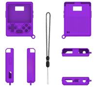 Custodia protettiva in silicone per GKD Pixel 2 per console Mini, progettata per una vestibilità perfetta e una perfetta compatibilità funzionale (nuovo viola)
