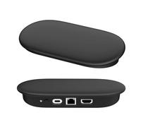 Custodia Protettiva in Silicone per Google TV Streamer 4K, Morbida Copertura Protettiva Antigraffio a Prova di Polvere Accessori Decorativi per Google TV Streamer 4K (Nero)