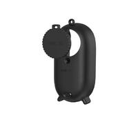 Custodia protettiva in silicone Per Insta360 GO3/3S Custodia per fotocamera a forma di pollice Antigraffio Copertura protettiva del corpo macchina Pelle morbida dell'alloggio del guscio (Nero)