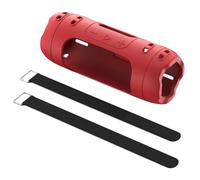 Custodia protettiva in silicone per J-BL FLIP 7, antiurto, antigraffio, portatile, per esterni, viaggi e ciclismo (rosso)