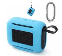 Custodia protettiva in silicone per JBL Go 5, morbida, antiurto, copertura protettiva integrale a 360°, senza cuciture, ultra sottile, facile da pulire, lavabile, aperture di precisione per la