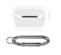 Custodia protettiva in silicone per JBL per Endurance Race 2, resistente all'acqua e agli urti, copertura completa, per uso attivo e esterno, colore: bianco