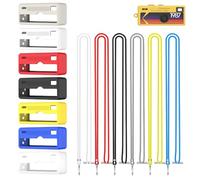 Custodia protettiva in silicone per Kodak Charmera portachiavi fotocamera digitale antiurto e resistente alle cadute con cordino, grigio, Custodia protettiva in silicone per fotocamera digitale KODAK