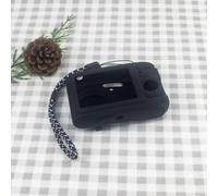 Custodia protettiva in silicone per KODAK PIXPRO FZ45 Fotocamera digitale, antiurto e antipolvere Soft Cover con cinturino da polso (Nero)
