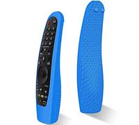 Custodia protettiva in silicone per LG AN-MR600 / LG AN-MR650 / LG AN-MR18BA / AN-MR19BA [anti-smarrimento] anti-slittamento LG Magic Remote Case Cover protettiva per telecomando della pelle (blu)