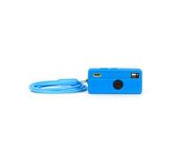Custodia protettiva in silicone per mini fotocamera CCD Kodak 1987, antiurto, morbida custodia protettiva con cordino, compatibile con fotocamera digitale Kodak Charmera Mini (blu)