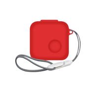 Custodia protettiva in silicone per Nothing Ear 3 auricolari con cordino (Red)