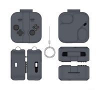 Custodia protettiva in silicone per Nothing Ear 3 guscio impermeabile e antipolvere con assorbimento degli urti per giochi per sessioni di pendolarismo quotidiano nero
