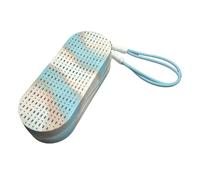 Custodia protettiva in silicone per occhiali da nuoto con doppia ventilazione che previene i graffi, morbida custodia protettiva per occhiali da vista