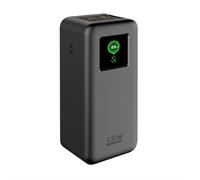 Custodia protettiva in silicone per Power Bank da 20000 mAh, 130 W, antiurto, antipolvere e a dissipazione del calore, colore: nero