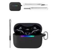 Custodia protettiva in silicone per Razer Hammerhead V3 X HyperSpeed, protezione integrale con antiurto, antigraffio, cordino e kit di pulizia inclusi, colore: nero