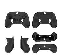 Custodia protettiva in silicone per Razer Wolverine V3 Pro Controller di gioco Anticaduta antipolvere Copertura protettiva della pelle Antigraffio Guscio protettivo Accessori (Nero)