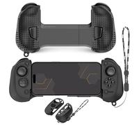 Custodia protettiva in silicone per SCUF Nomad, custodia protettiva compatibile con SCUF Nomad Wireless iPhone Mobile Gaming Controller con manico, custodia protettiva con cordino (nero)