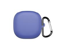 Custodia protettiva in silicone per SHOKZ OpenFit 2+ T921, custodia protettiva per auricolari con moschettone per cuffie, protezione completa, a prova di caduta e polvere (blu)