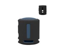 Custodia protettiva in silicone per Sony SRS-XB 100/SRS-XB 13 Altoparlanti Bluetooth portatili, antiurto, antipolvere e impermeabile, per un uso senza preoccupazioni ovunque, nero