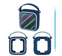 Custodia protettiva in silicone per Soundcore Boom GO 3i, custodia per altoparlante portatile, custodia morbida in pelle con cordino, protezione antigraffio a prova di caduta, accessori di protezione