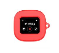 Custodia protettiva in silicone per Soundcore Liberty 5 Pro Max, custodia antiurto (rosso)