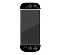 Custodia protettiva in silicone per Switch 2 - Cover morbida antiurto e antigraffio con dissipazione del calore e superficie opaca anti-impronte (nero)