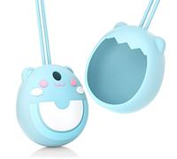 Custodia protettiva in silicone per Tamagotchi Pix Virtual Electronic Pet Game Machine, custodia morbida per Tomagatchie Giga Pet Mini Toy, custodia da viaggio con cinturino da polso (blu)
