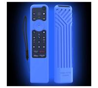 Custodia protettiva in silicone per telecomando, antiscivolo, anti-goccia, per TV OLED Sony XR X95K X90K A80K 4K (blu)