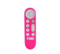 Custodia protettiva in silicone per telecomando Google GY3LE, custodia protettiva in silicone per telecomando Google TV Streamer 4K TV 2024 (rosa)