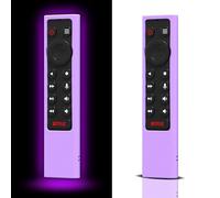 Custodia protettiva in silicone per telecomando NVIDIA TV Glow in The Dark, cover remota per NVIDIA Shield Android TV Pro/4K HDR Smart TV (viola acceso) - 【 Confezione da 2 pezzi)