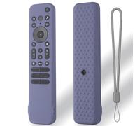 Custodia protettiva in silicone per telecomando RMF-TX810U/RMF-TX811U/RMF-TX910U, antiurto, antiscivolo, con cordino (grigio lavanda)