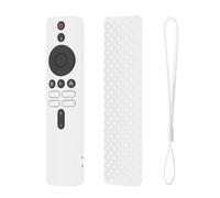 Custodia protettiva in silicone per telecomando Xiaomi Mi TV Box S di seconda generazione, antiurto, guscio di ricambio (bianco)
