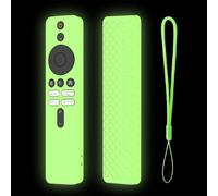Custodia protettiva in silicone per telecomando Xiaomi Mi TV Box S di seconda generazione, antiurto, guscio di ricambio (verde luminoso)