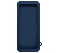 Custodia protettiva in silicone per TI 84 Plus, custodia sottile e morbida che offre resilienza contro graffi e cadute mantenendo la piena funzione Acss (blu scuro)