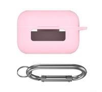 Custodia protettiva in silicone per TOZO NC3 2024, custodia protettiva per auricolari Bluetooth, guscio antipolvere (rosa)