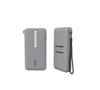 Custodia protettiva in silicone per UGREEN Nexode 140 W, 25000 mAh, resistente ed ecologica, con fori precisi, antiurto, tocco confortevole, grigio