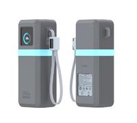 Custodia protettiva in silicone per UGREEN Nexode Pro 25000 mAh 200 W PB728, fori rinforzati per cordino e finestra per display intelligente, custodia da viaggio antiurto per accessori Power Bank