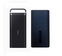 Custodia protettiva in silicone per unità SSD T5 EVO, custodia protettiva per unità SSD Samsung Mobile T5 EVO, antigraffio, custodia morbida (nero)