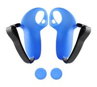 Custodia protettiva in silicone per volante anti-smarrimento, set di accessori per giochi, adatto per tutti gli utenti, con copertura per leva del telecomando per Q 3