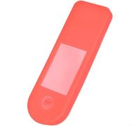 Custodia protettiva in silicone per Xiaomi Electric Scooter 4 Pro/5/5 Pro/5 Max, copertura antiscivolo per pulsante di comando, accessorio antipolvere in nero (rosso)