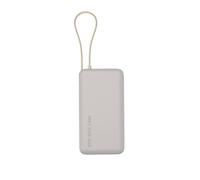 Custodia protettiva in silicone per Xiaomi Power Supply 67W PB2067, grigio | Custodia morbida antiurto con cordino, custodia antigraffio per caricabatterie portatile