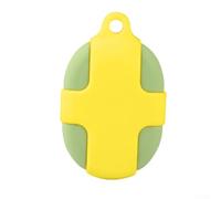Custodia protettiva in silicone per Xiaomi Tag con design impermeabile per uso in casa, ufficio e contesto urbano (giallo)