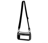 Custodia protettiva in silicone progettata per altoparlante Bose 1/2 con assorbimento degli urti e tracolla staccabile per un comodo trasporto (nero)