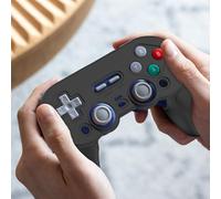 Custodia protettiva in silicone progettata per controller BT 8BitDo Pro3 con copertura a 360 gradi per proteggere da urti, acqua e sporco durante l'uso (nero)