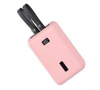 Custodia protettiva in silicone progettata specificamente per Anker Zolo Power Bank 2025 20000mAh 45W 30W dispositivo di alimentazione esterna (rosa)