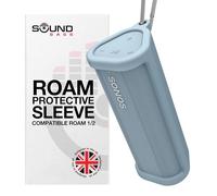 Custodia Protettiva in Silicone Resistente per Sonos Roam 2 | Blu | Ora con Pulsante Bluetooth per Roam2 | Proteggi il Tuo Altoparlante Bluetooth Senza Fili con Questa Custodia